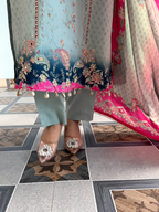 Elegant Floral Printed Kurta Pant Set with Designer Dupatta